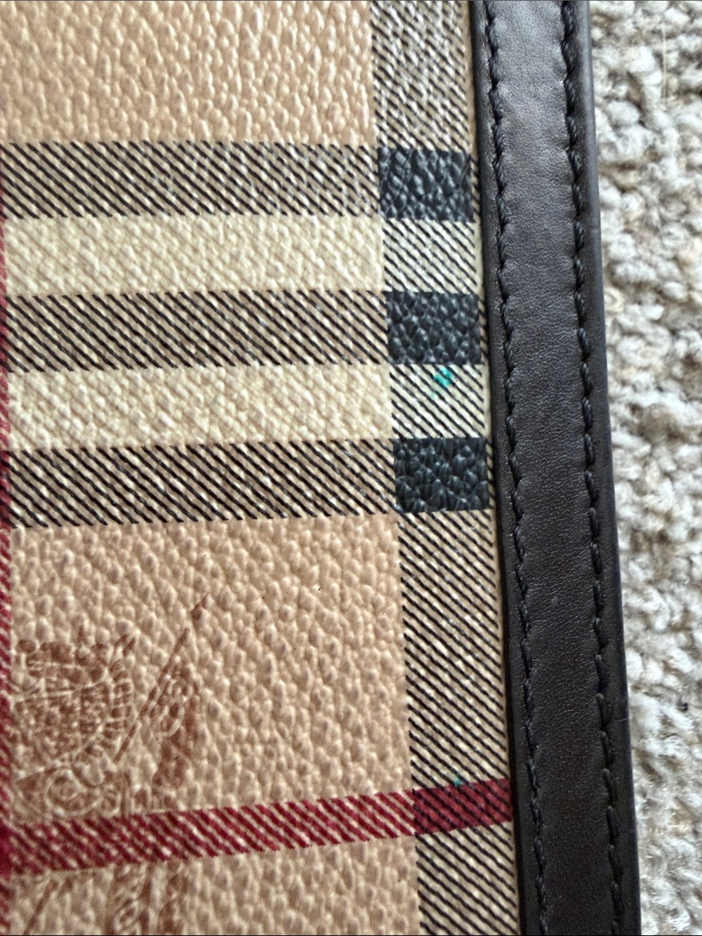 Burberry Leather Continental Wallet - Picture 5 of 9